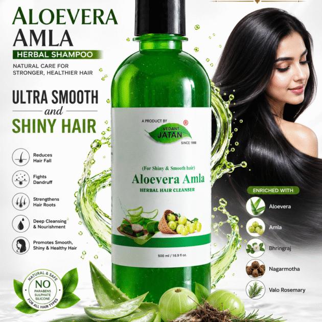 ALOEVERA AMLA HERBAL SHAMPOO (NO PARABEN)
